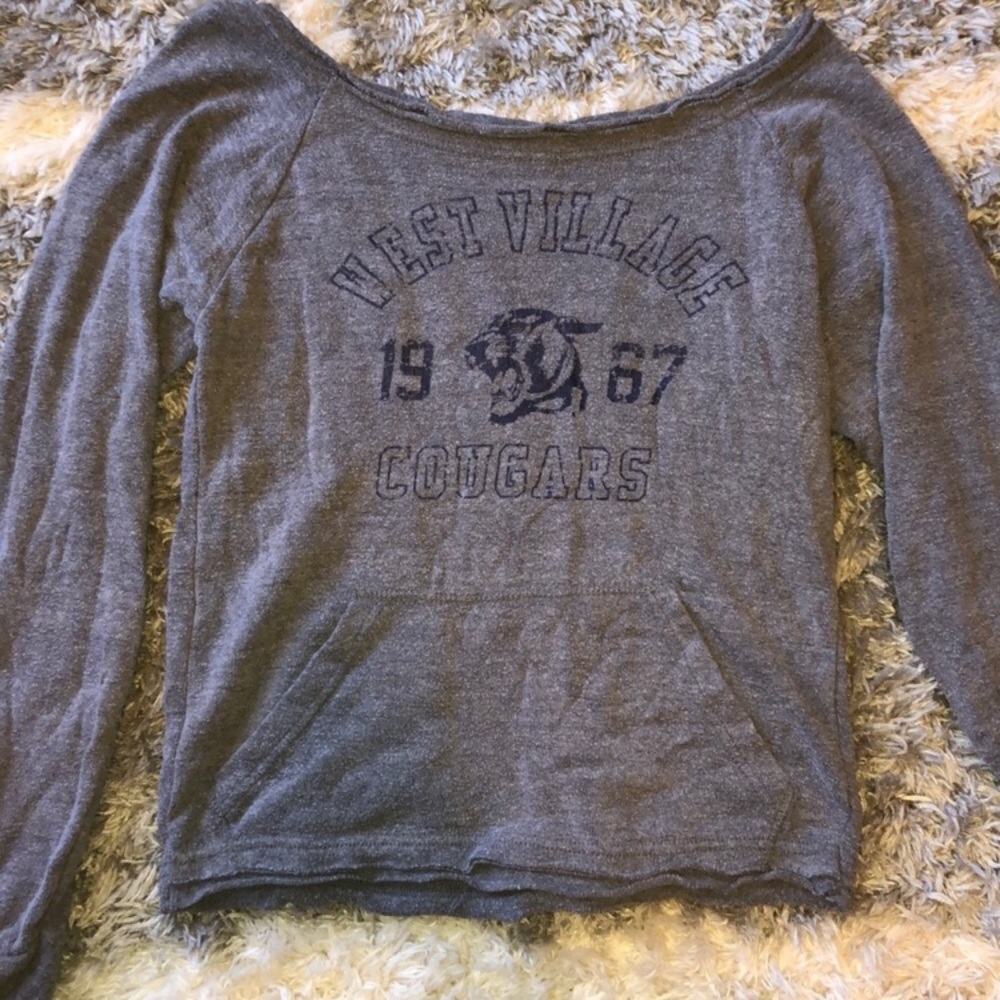 Women’s off the shoulder sweater
